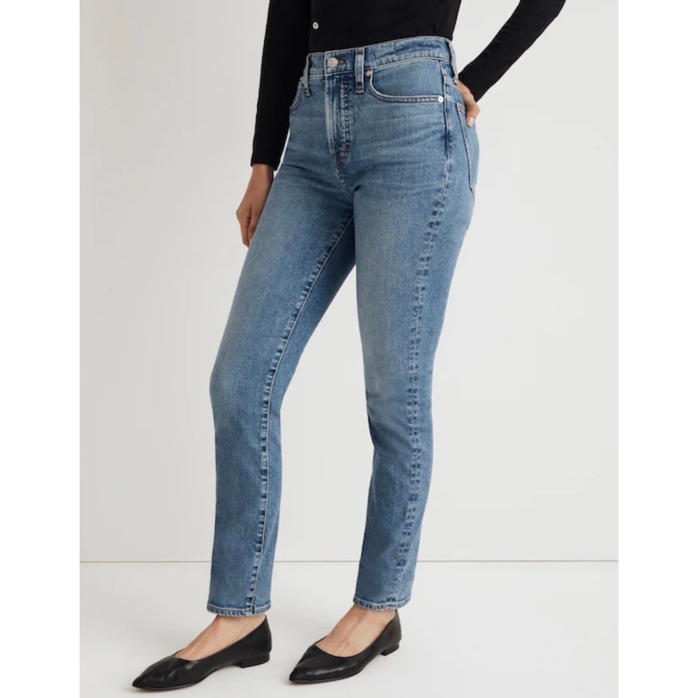 Madewell The Curvy Perfect Vintage Jean High Rise Medium Wash Denim 26